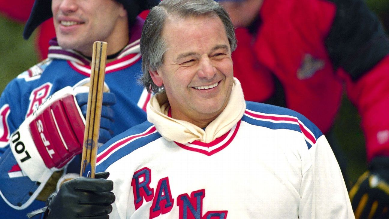Rod Gilbert, a New York Rangers Hall of Fame striker, dies at age 80