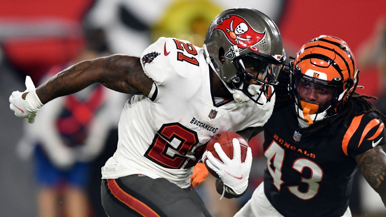 Tampa Bay Buccaneers' 53man roster projection With all 22 starters