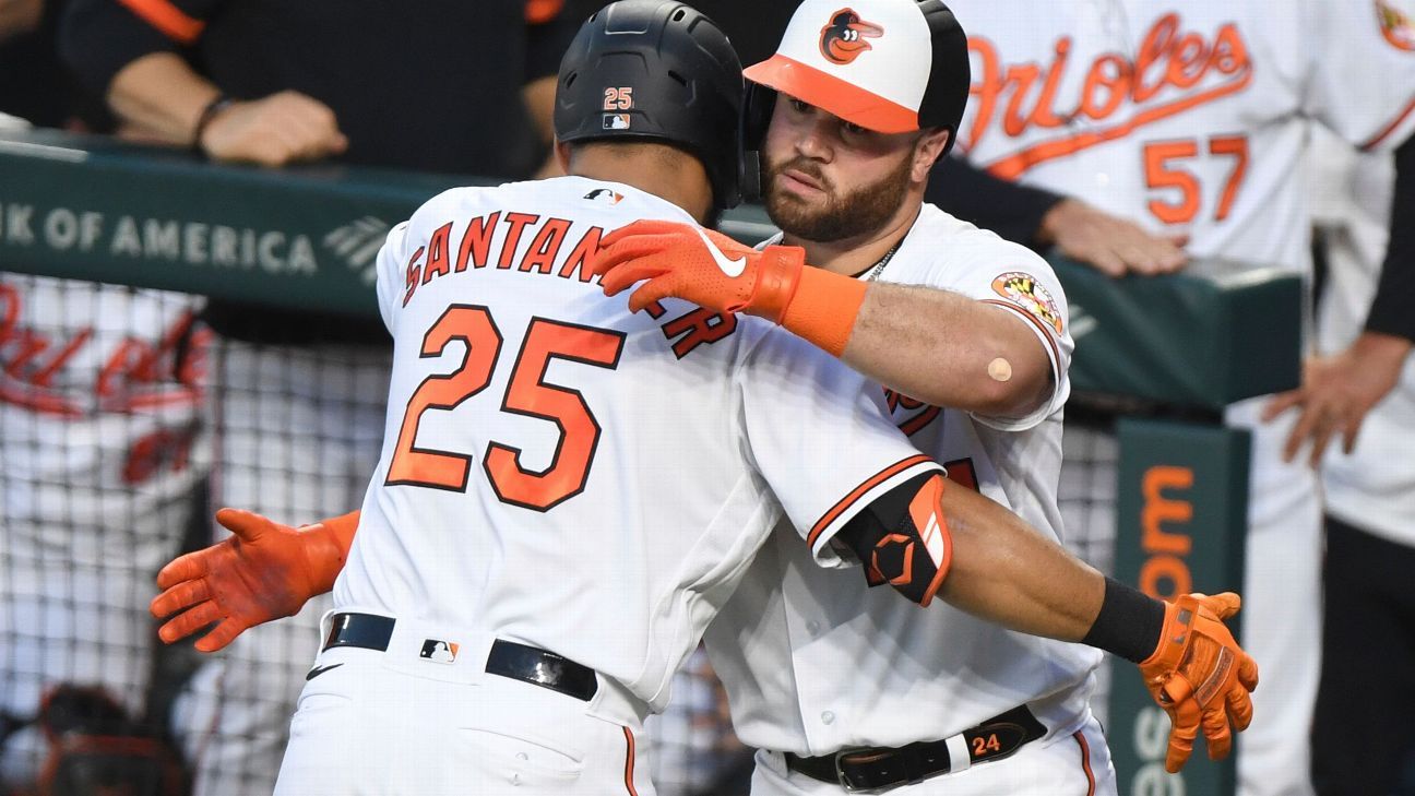 The Baltimore Orioles eliminate the streak of 19 losses, beating Shohei Ohtani and the Los Angeles Angels
