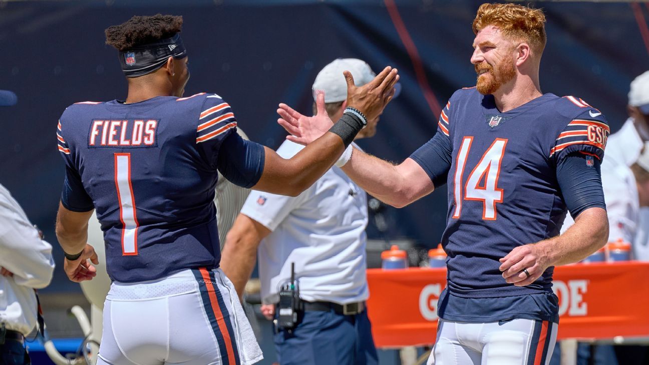 Chicago Bears' 53man roster projections Who joins Andy Dalton and