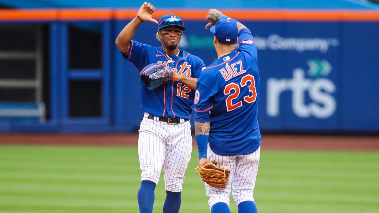 Francisco Lindor, Javier Baez apologize to New York Mets fans for thumbs-down ge..