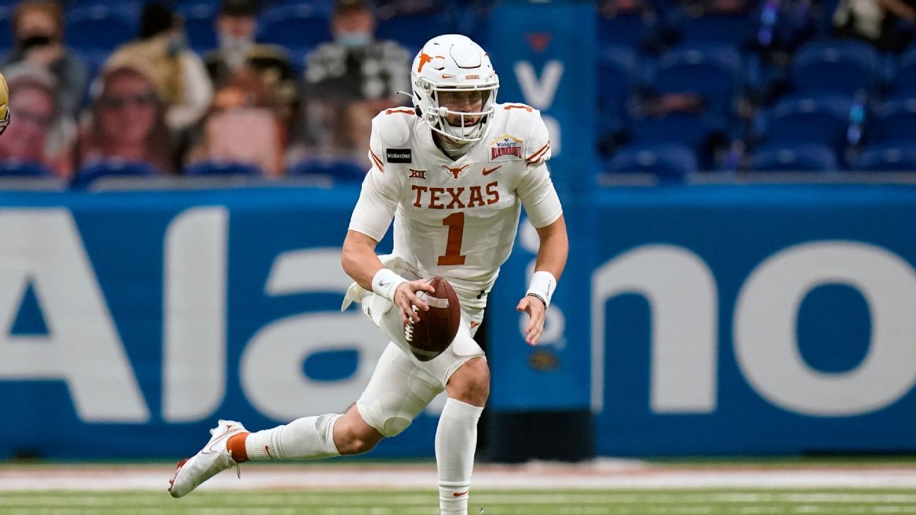 Texas QB Hudson Card to start season opener, but Casey Thompson to also get play..