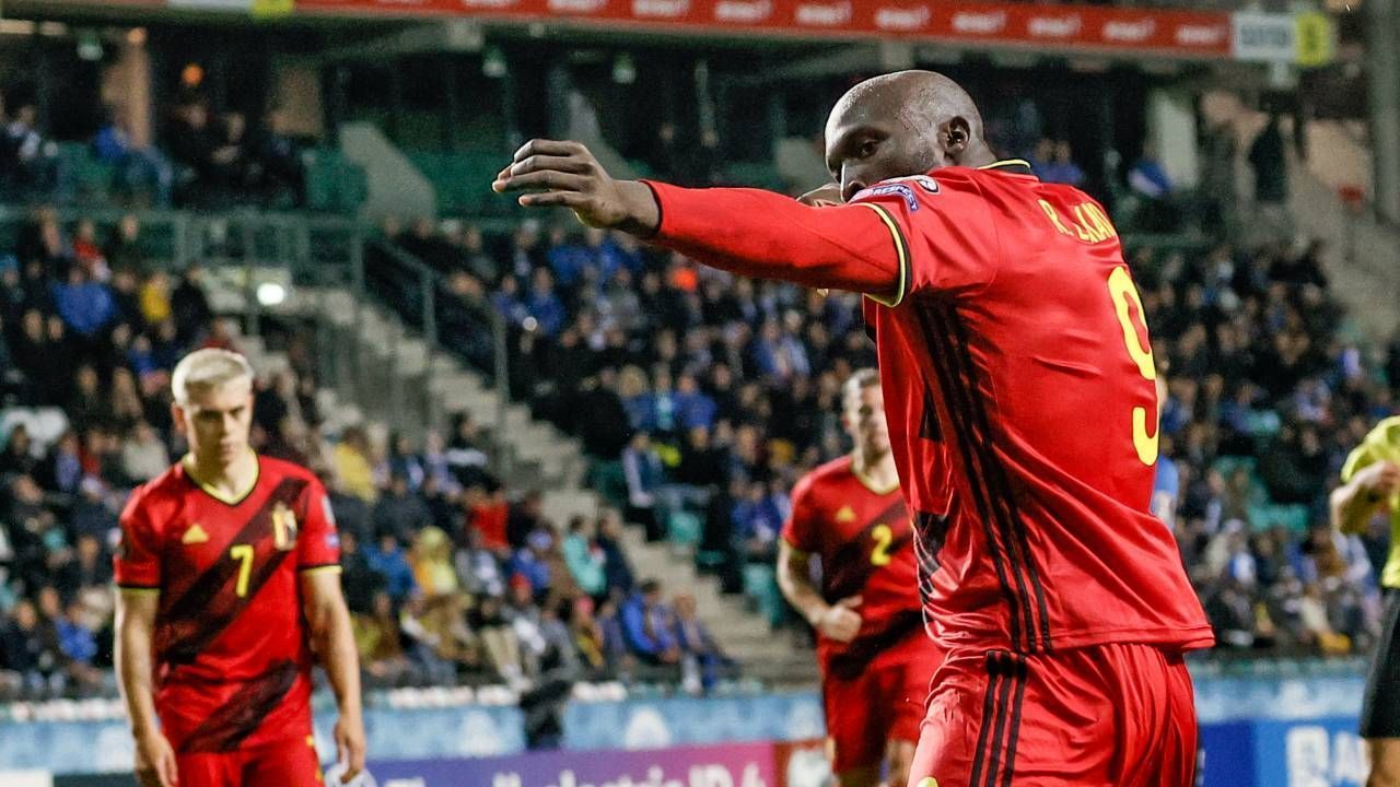 Con dos de Lukaku, Bélgica derrotó a Estonia;  España falló y Alemania ganó