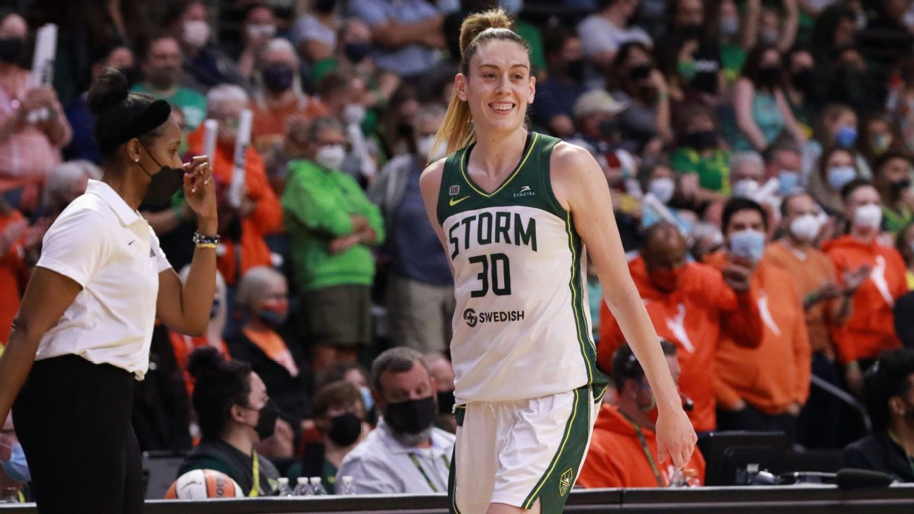New jersey, but familiar-looking Breanna Stewart returns to Seattle