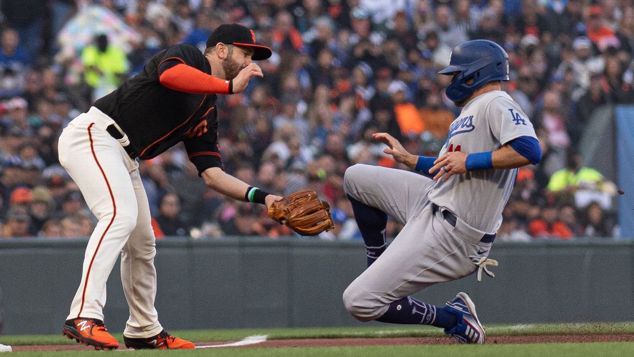 Dave Roberts, AJ Pollock of the Los Angeles Dodgers, has been out for at least 2-3 weeks with a hamstring injury