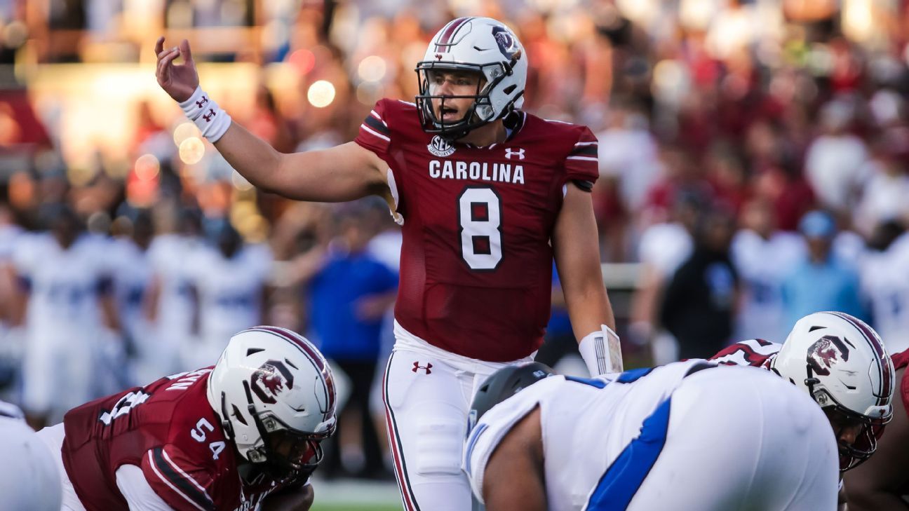 South Carolina's Zeb Noland completes improbable return to field with season-ope..