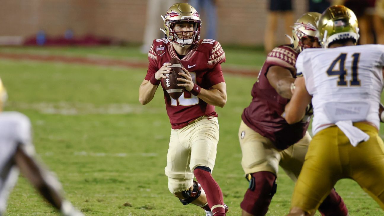 Florida State quarterback McKenzie Milton proves he can do more than just play a..