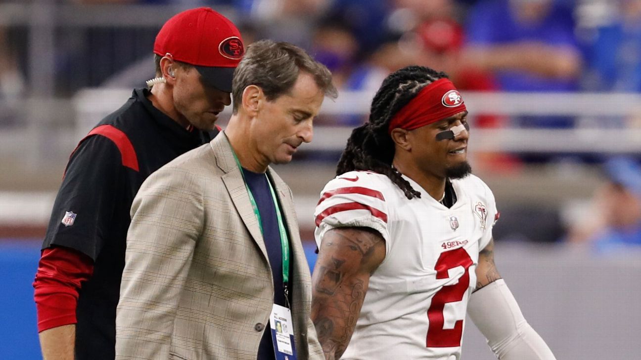 49ers Confirm ACL Tear for Jason Verrett, Teammates React to Injury