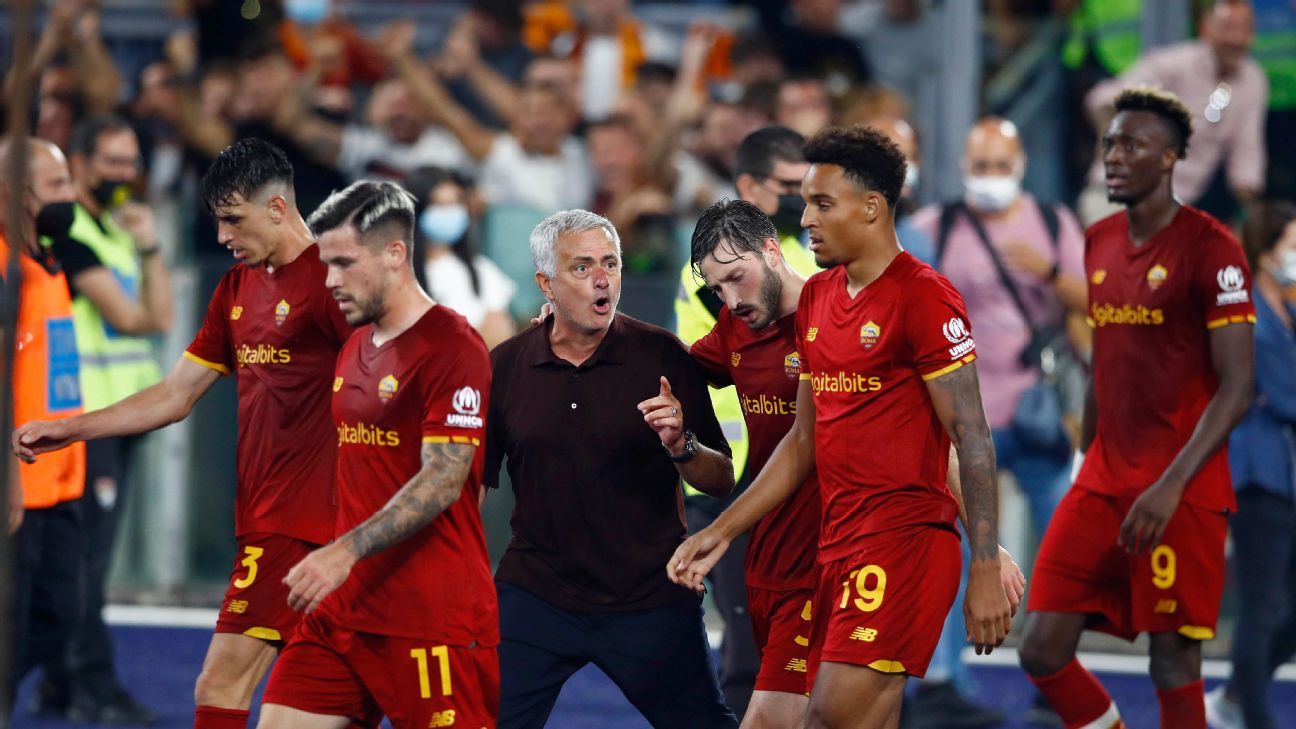 AS Roma vs. Sassuolo - Football Match Summary - September 12, 2021 - ESPN