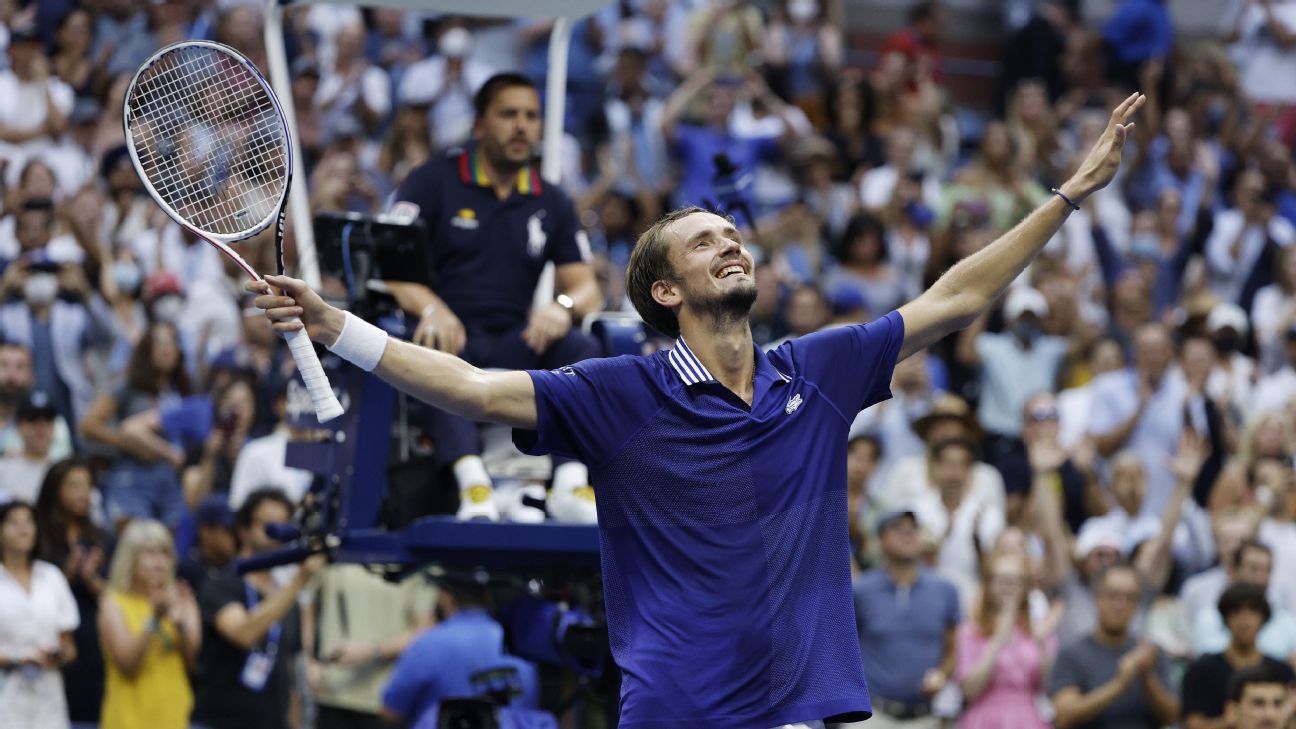 US Open 2021 – Daniil Medvedev beats Novak Djokovic at his own game to lock up first Grand Slam title – ESPN