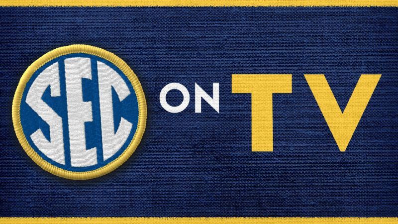 SEC football TV Schedule for games of Thanksgiving weekend