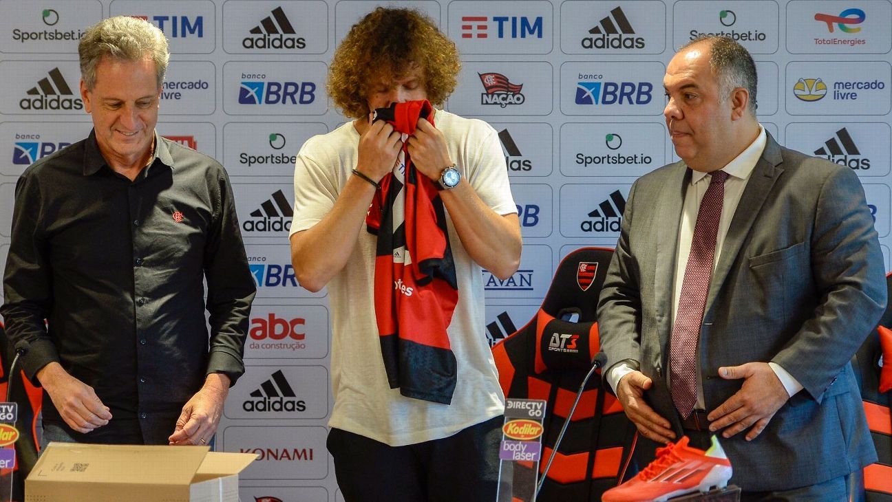 Flamengo ingresa a David Luiz, Andreas Pereira y Kennedy en la Libertadores.  Mira quien se va