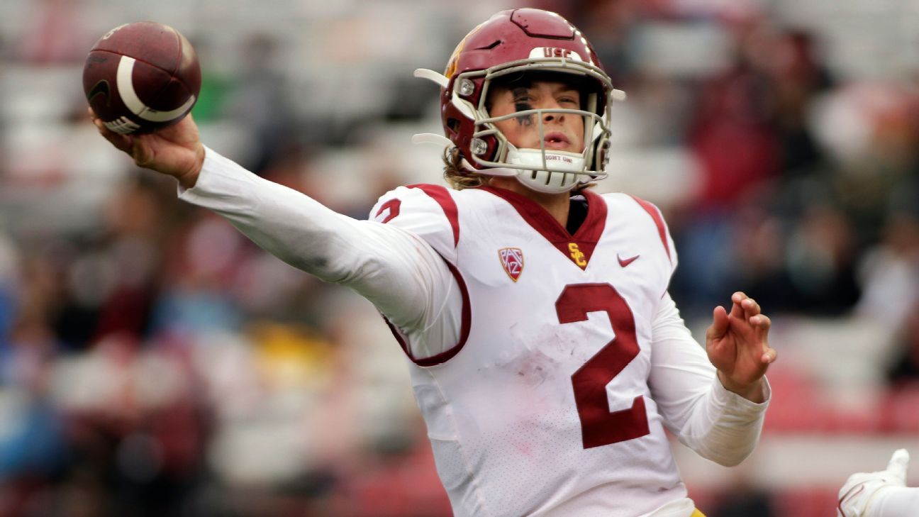 USC Trojans QB Jaxson Dart faz uma cirurgia para reparar a lesão do menisco, por tempo indeterminado