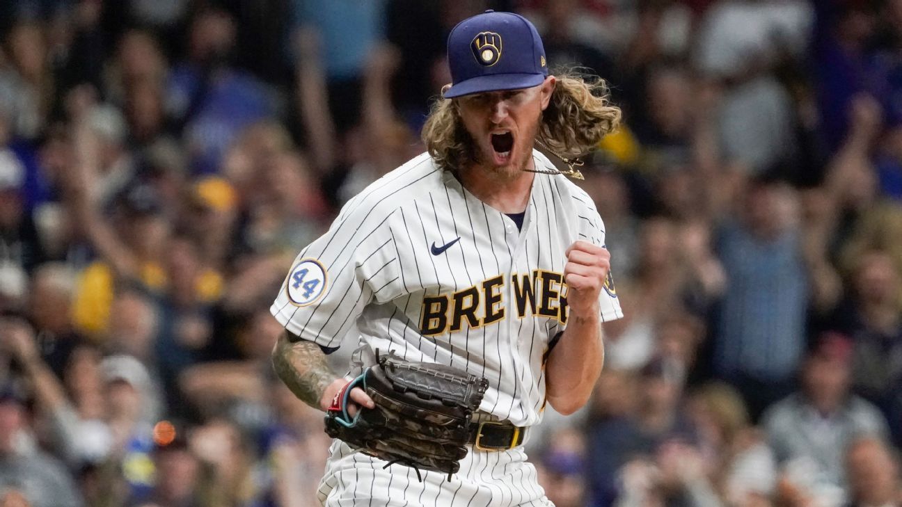 Brewers trade All-Star closer Josh Hader to Padres