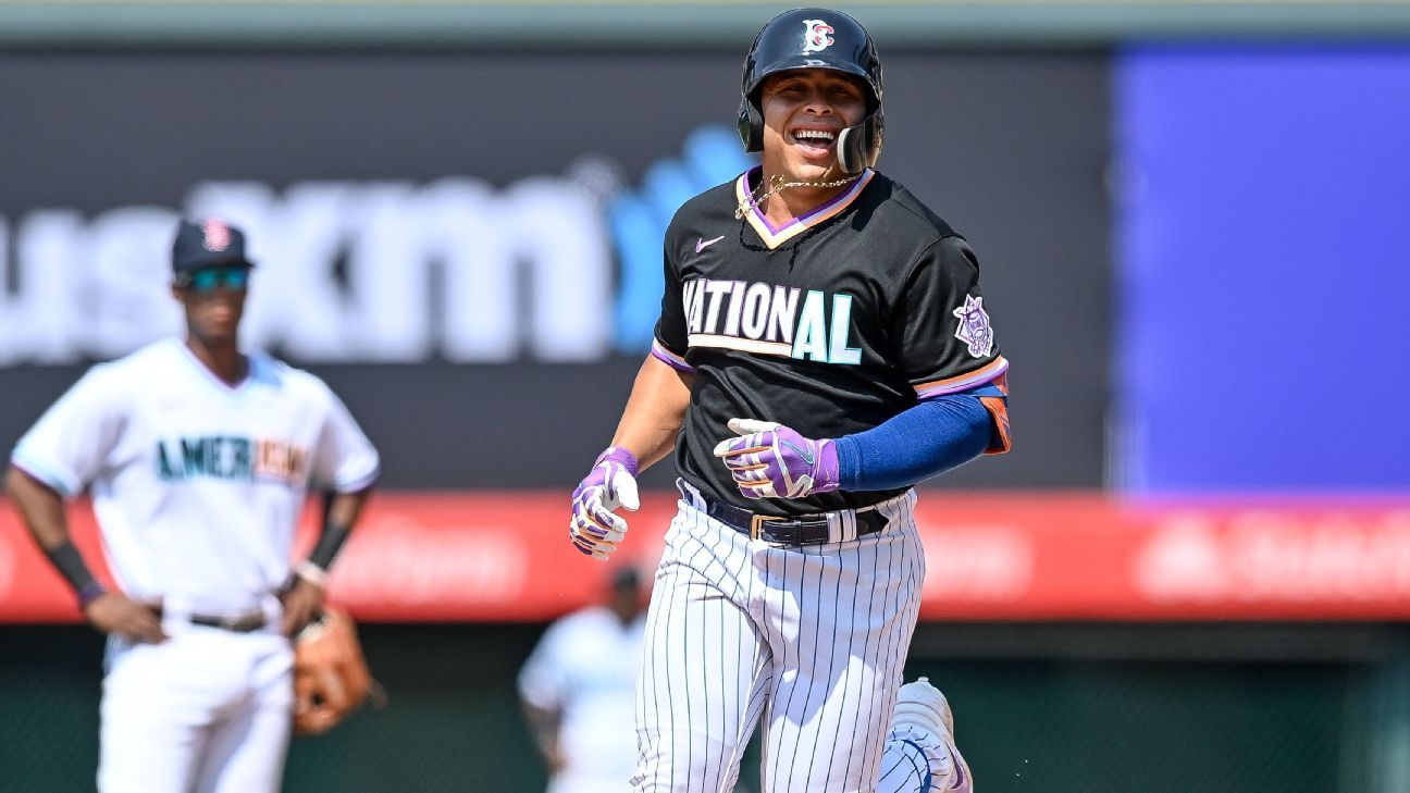 Dingler, Flores see some action in 2022 MLB All-Star Futures Game