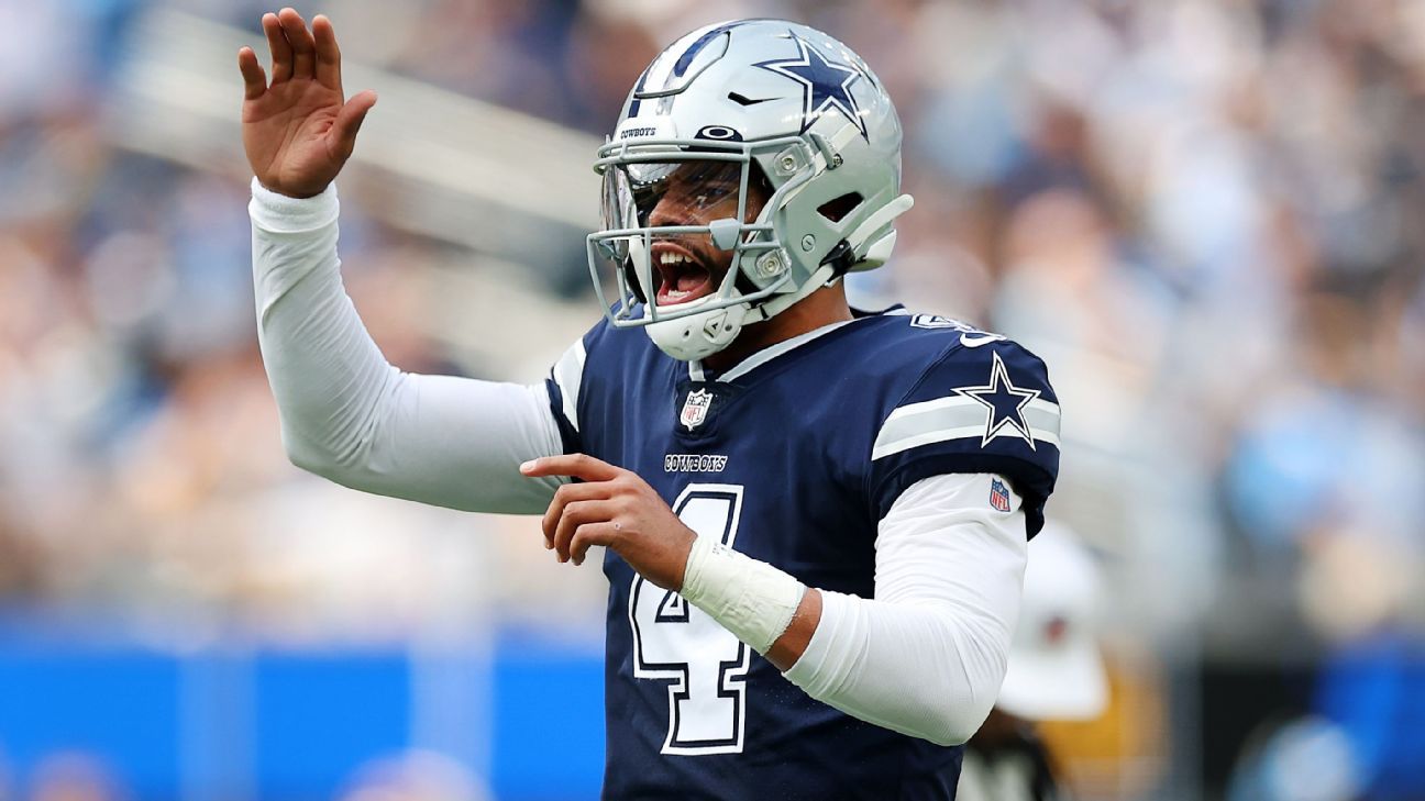 Dak Prescott, Cowboys beat Eagles - Los Angeles Times