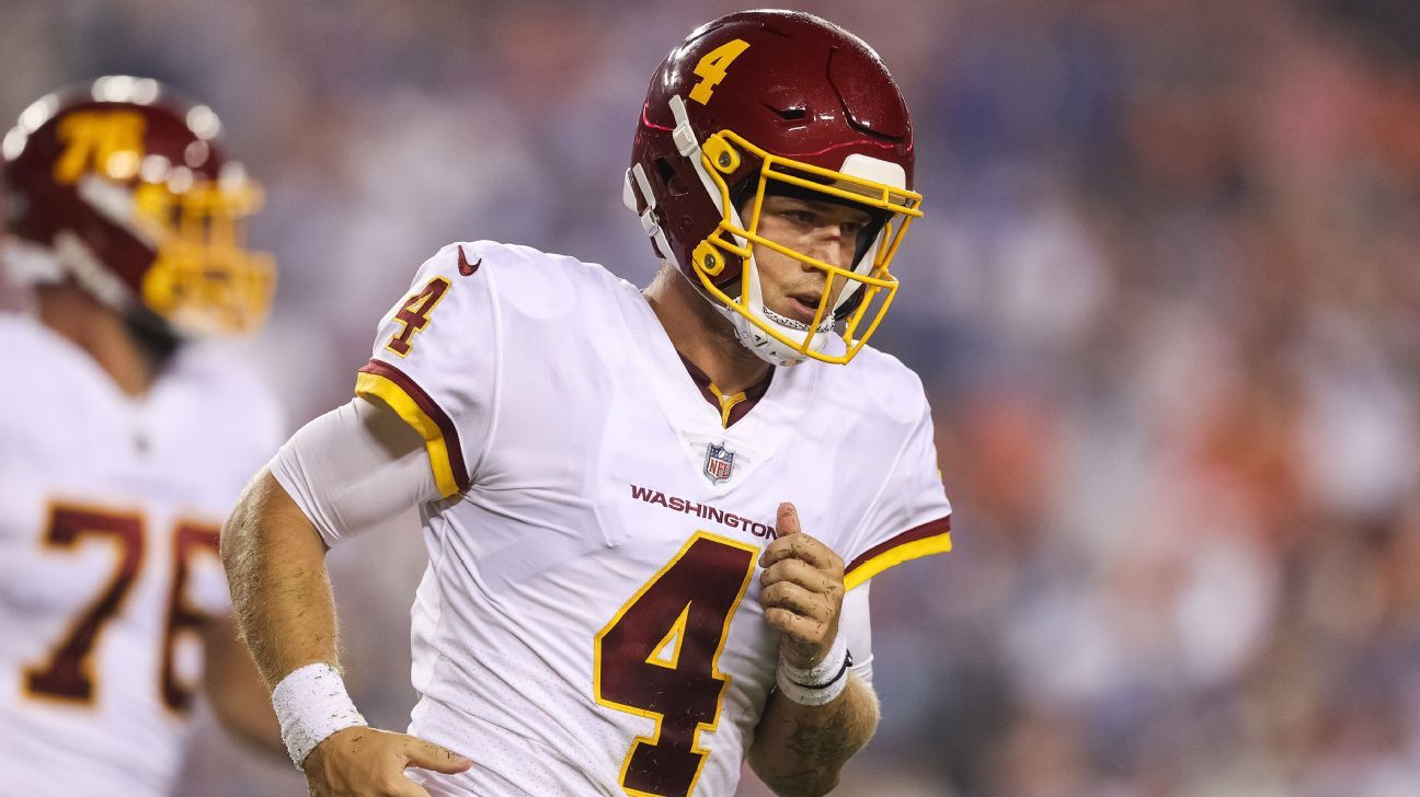 Why each Washington Football Team win is worth a lot to Taylor Heinicke's  wallet