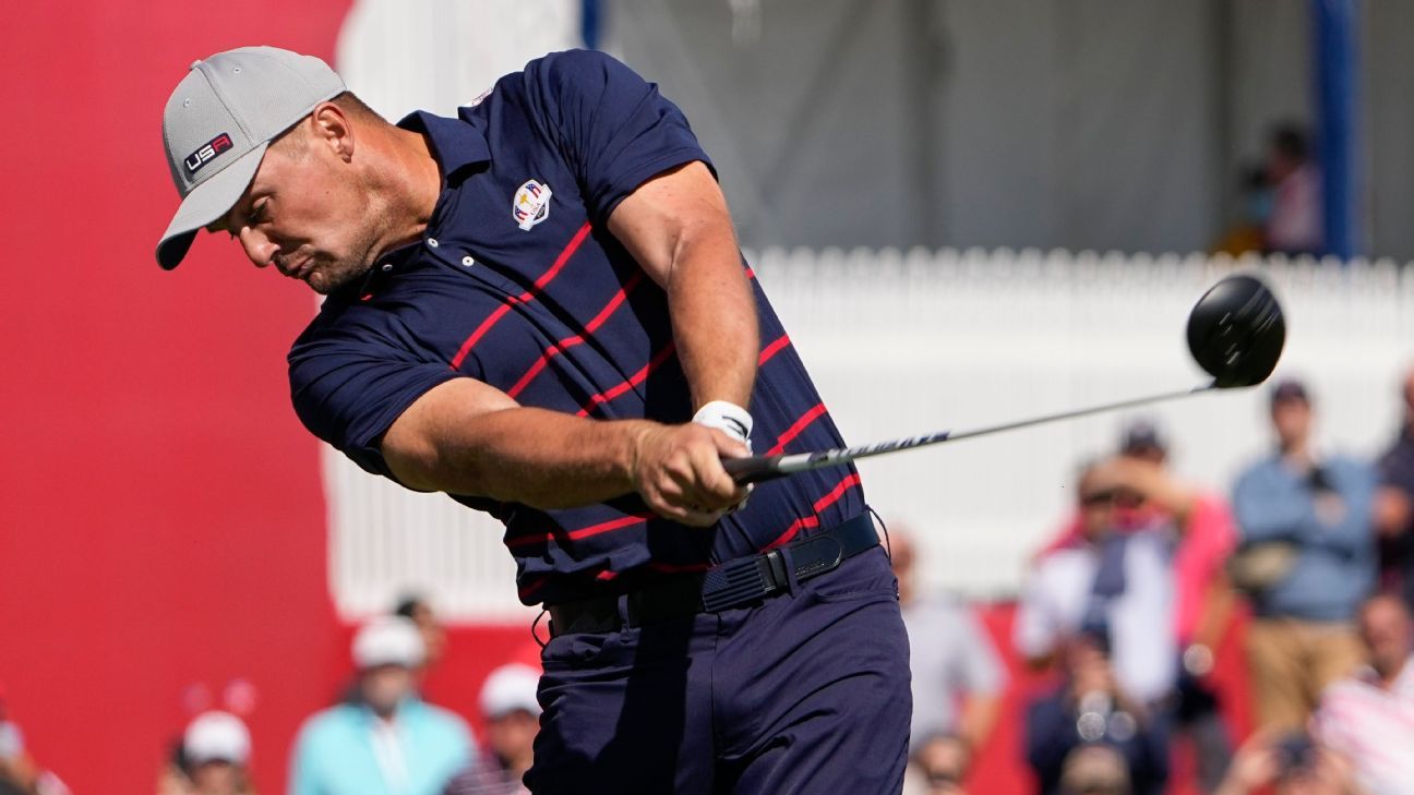 Bryson DeChambeau advances to final group at long drive world championships