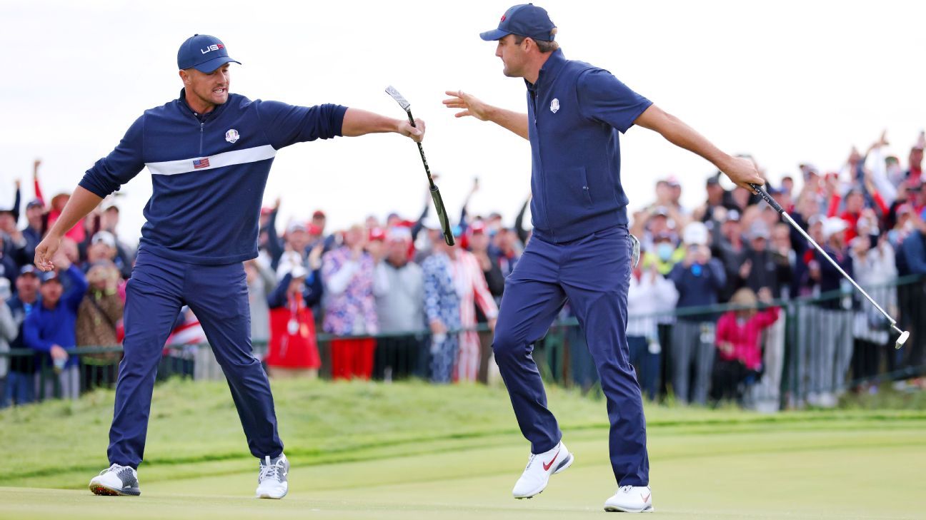 United States takes 11-5 lead, 3 1/2 points away from winning Ryder Cup