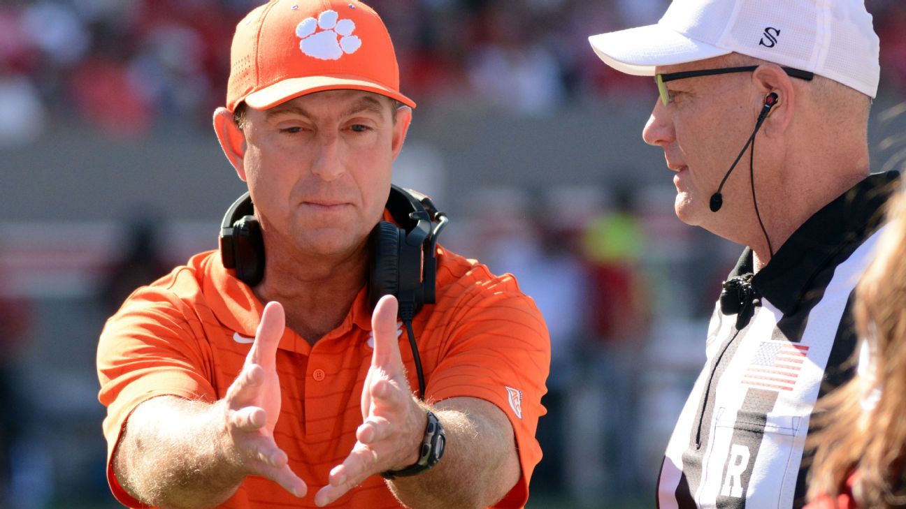 Clemson's stumble becomes free fall with latest college football loss to NC Stat..