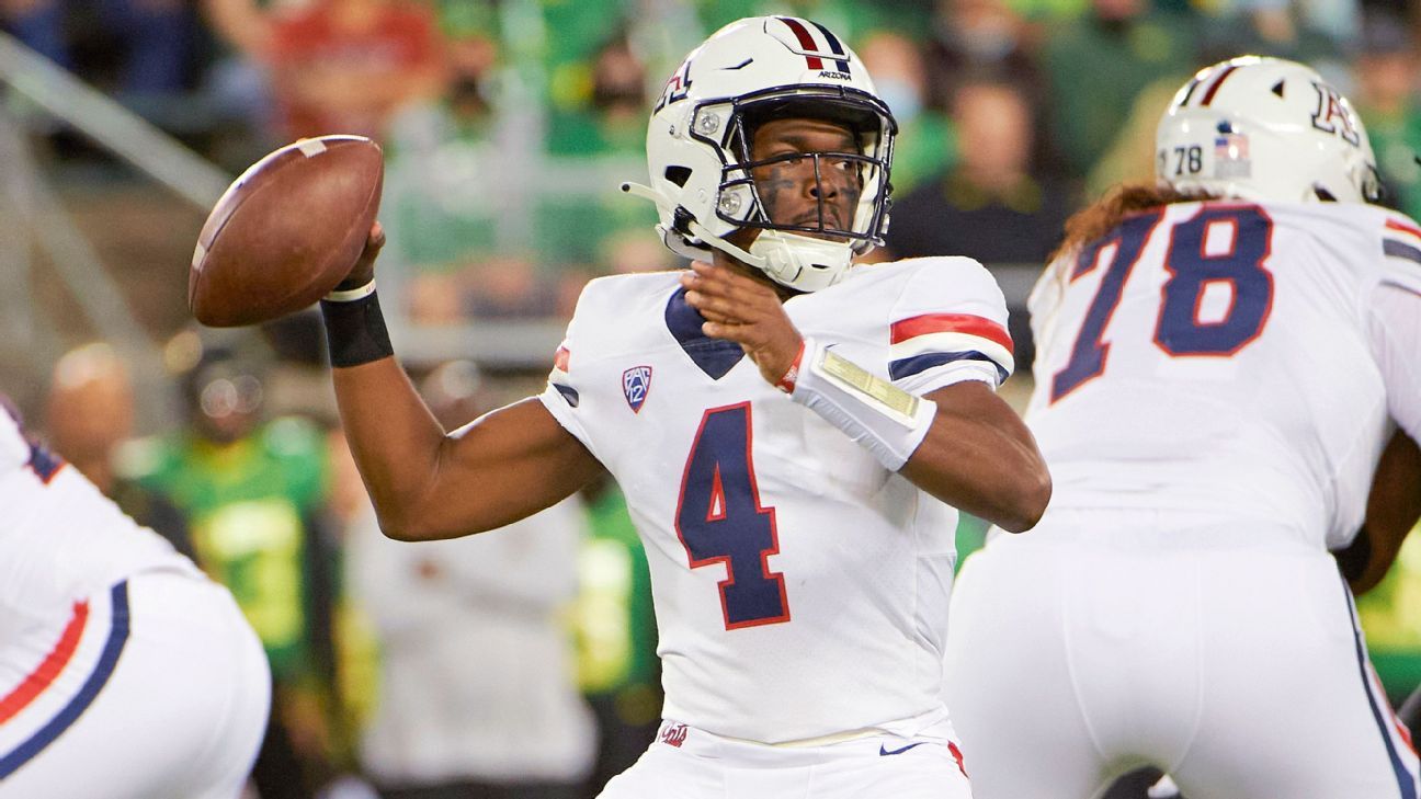 Arizona Wildcats starting QB Jordan McCloud to miss rest of season with