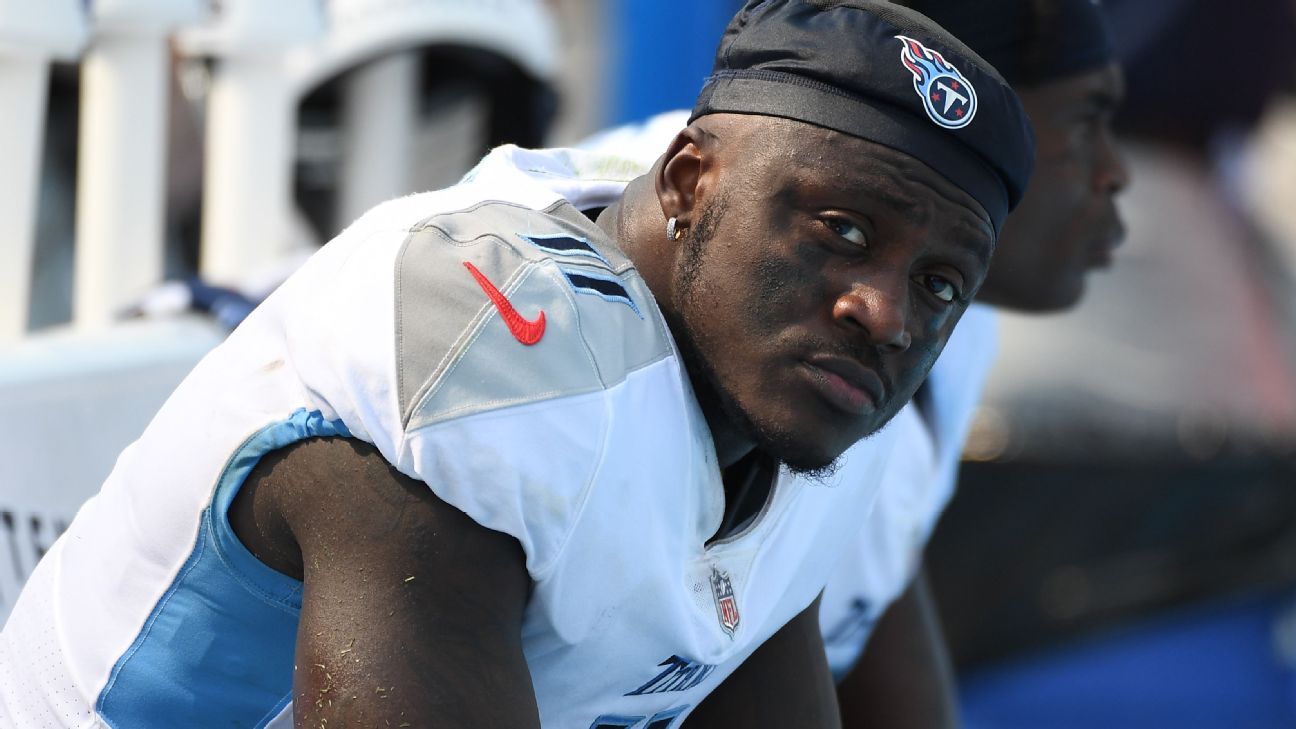 A.J. Brown injury: Titans WR questionable vs Rams, Derrick Henry already  out - Turf Show Times