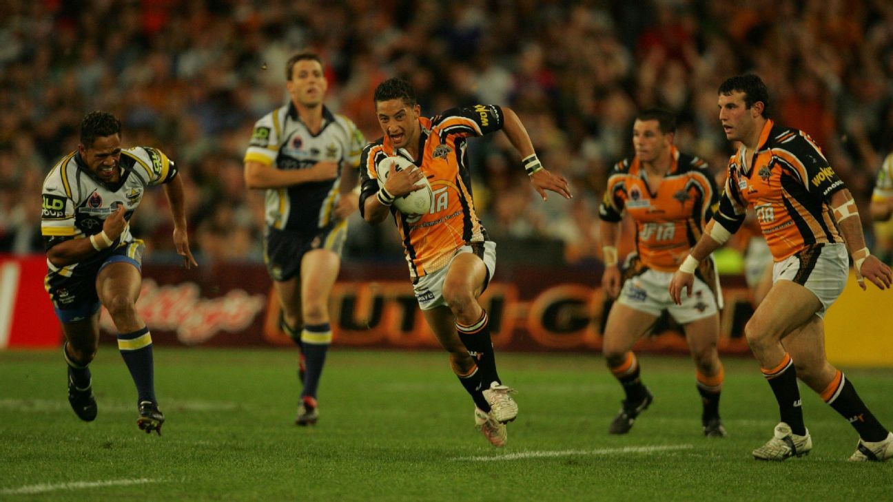 I'm very excited': Benji Marshall returns to Wests Tigers as NRL club's  ambassador