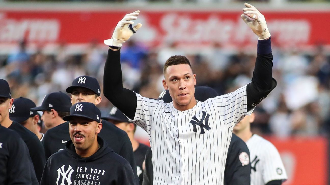 Yankees clinch spot in MLB playoffs  How to get Yankees postseason gear 