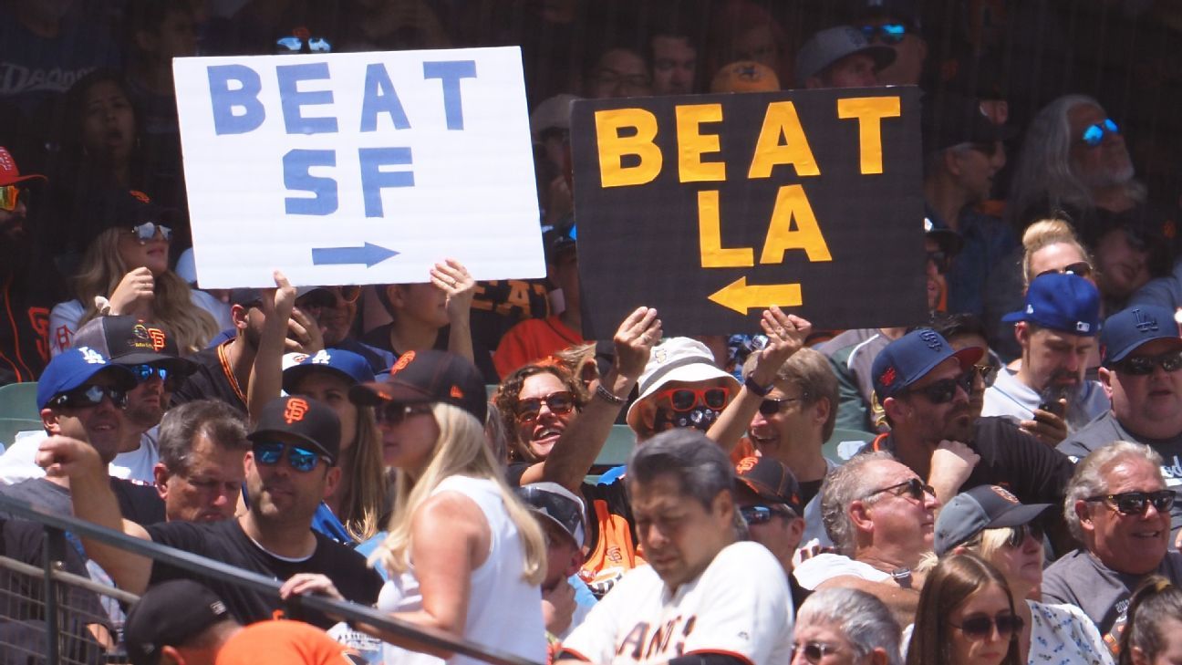 Dodgers beat Giants to even NLDS series