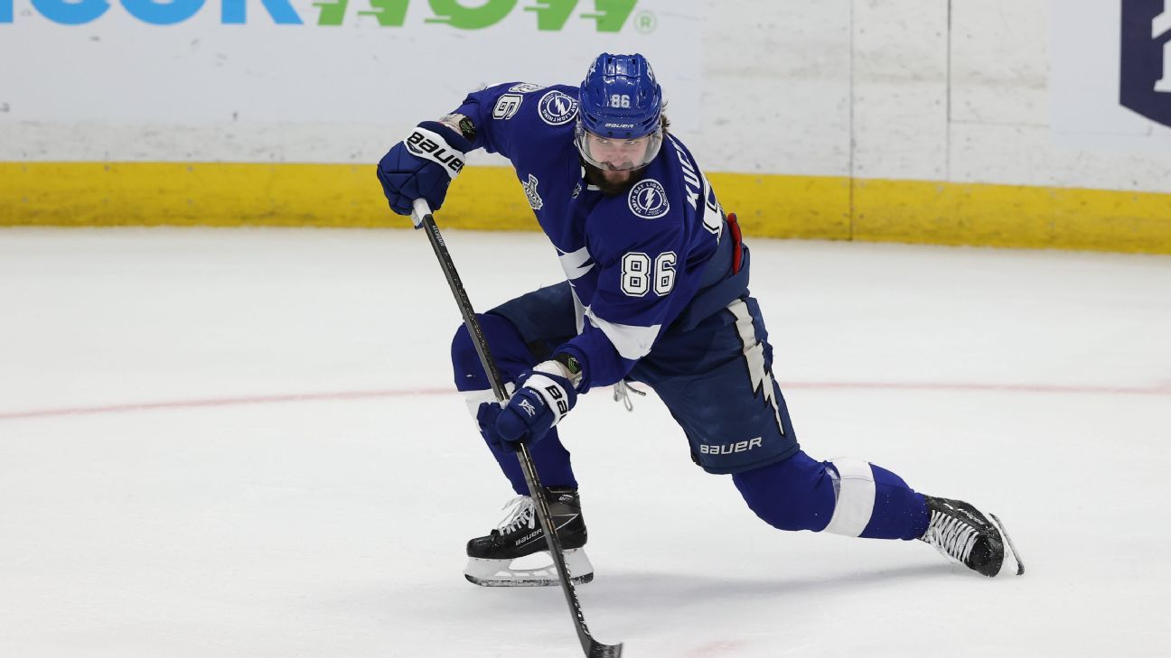 Tampa Bay Lightning's Nikita Kucherov set to miss 8-10 weeks after procedure