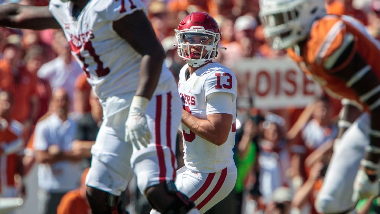 Freshman Caleb Williams takes over at QB, ignites Oklahoma offense in 'epic' Red..