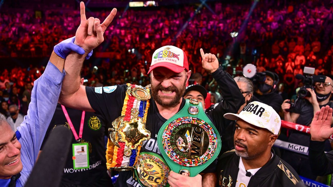 WBC orders Tyson Fury to defend heavyweight title vs. Dillian Whyte