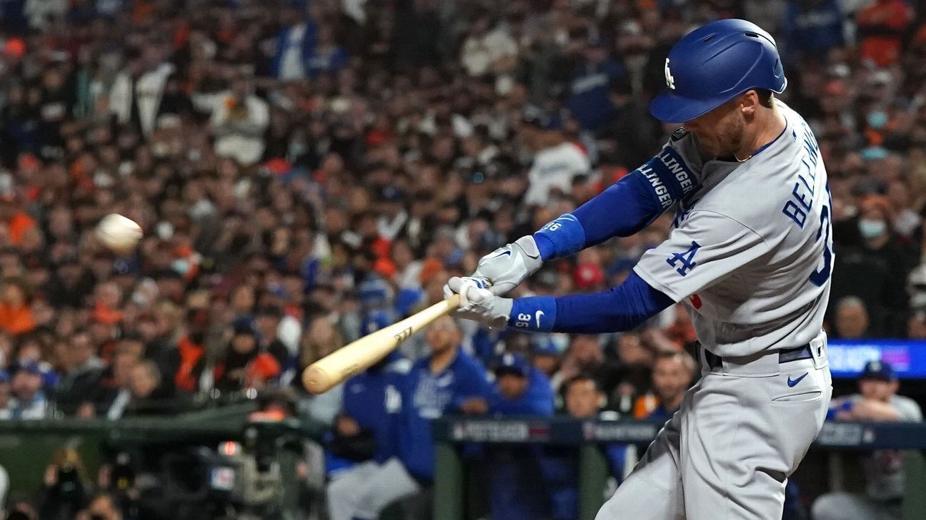 Cody Bellinger evokes '19 MVP prowess with 2-run double in Dodgers' Game 2 win