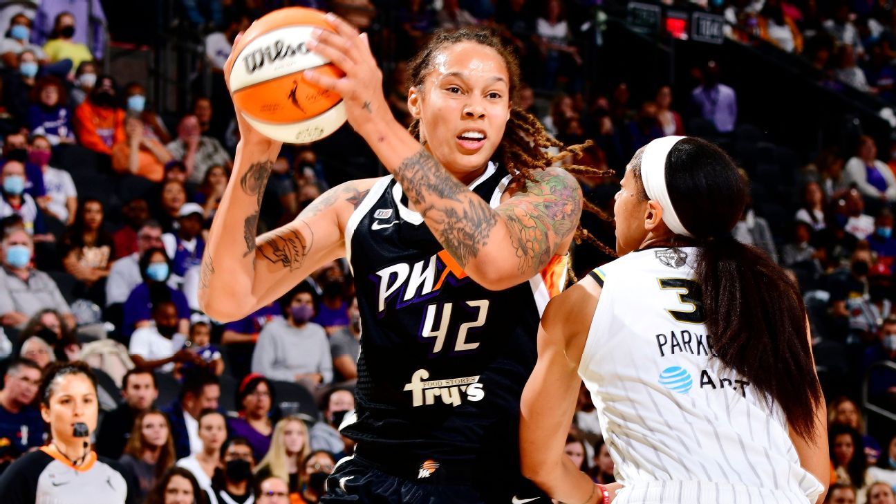 Brittney Griner leads Phoenix Mercury to OT win over Chicago Sky in Game 2 of WNBA Finals, evening series - ESPN