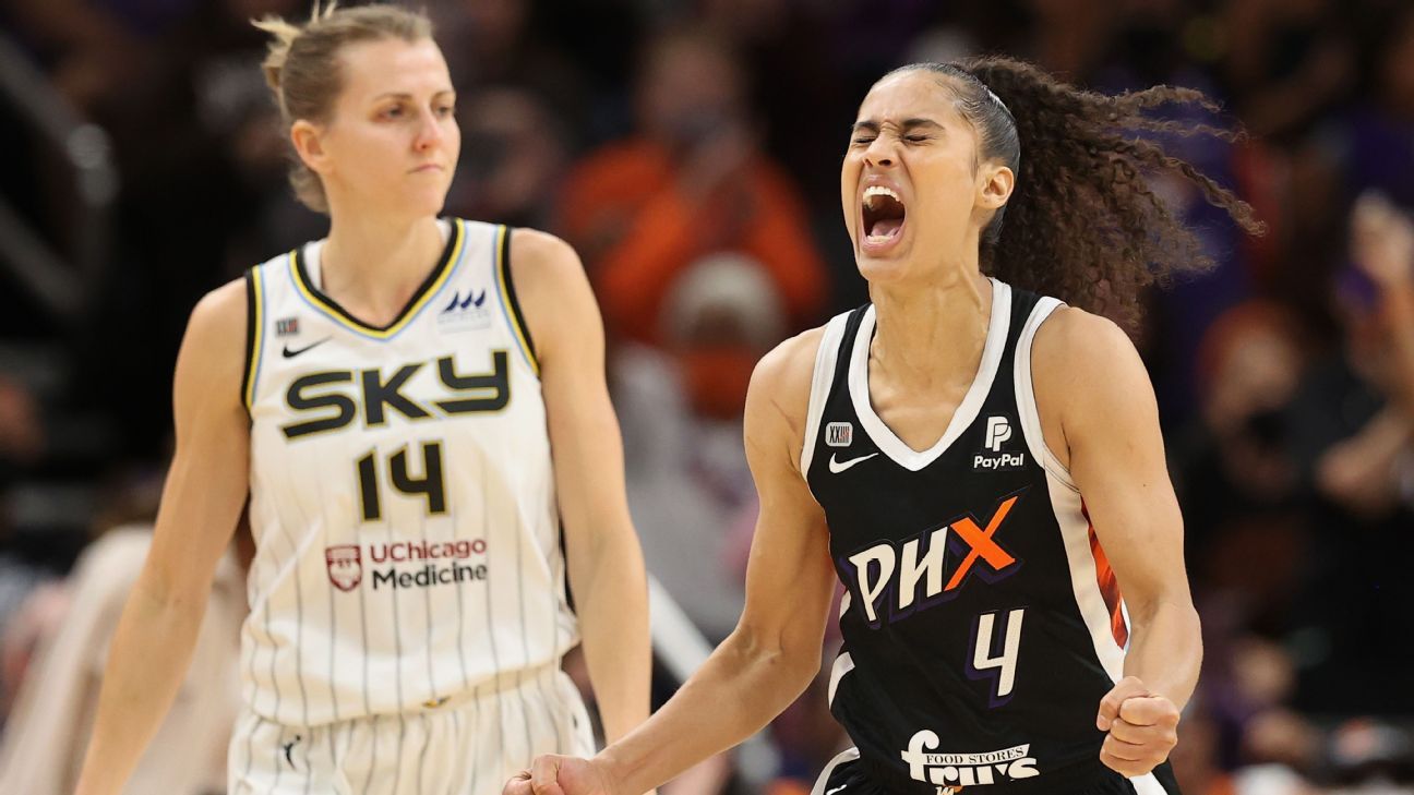 Skylar Diggins-Smith seals Game 2 victory as Phoenix Mercury even series with Ch..