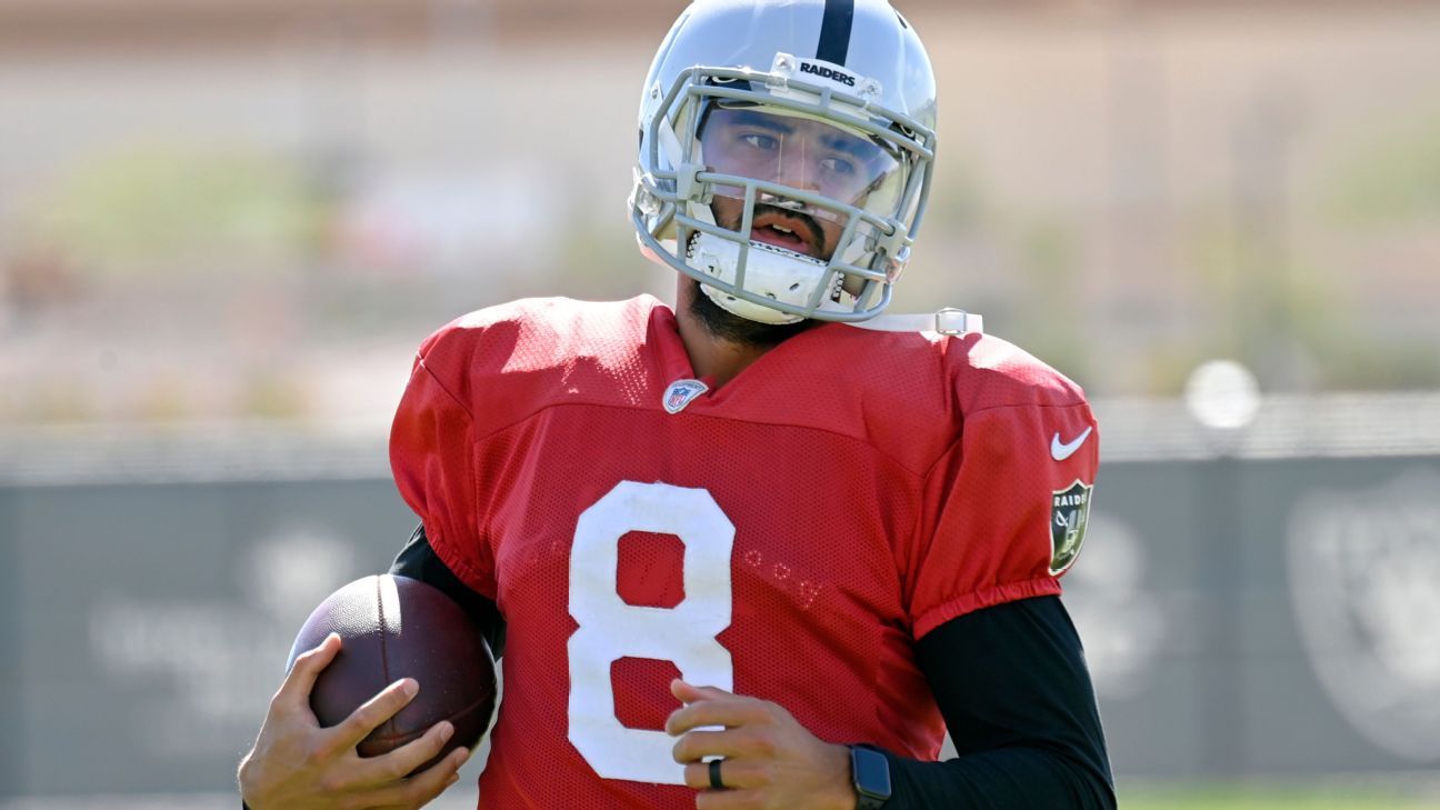 Raiders QB Marcus Mariota Best Insurance Policy Despite Early Struggles -  The Raider Ramble