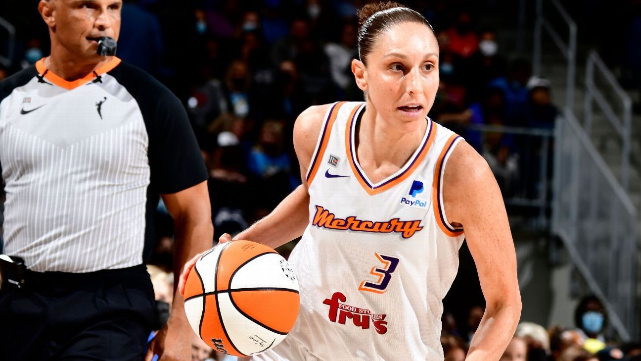 Phoenix Mercury's Diana Taurasi hopes to keep playing at least through 2022 seas..