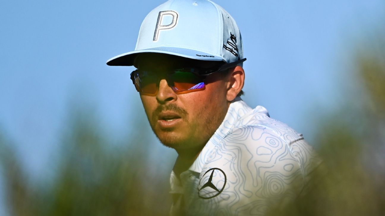 Rickie Fowler holds lead over Rory McIlroy in Las Vegas, hopes CJ Cup title is at end of his 'long road'