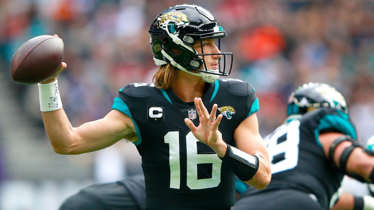 Jaguars' Trevor Lawrence delivers sweet throw for a 28-yard TD - ESPN