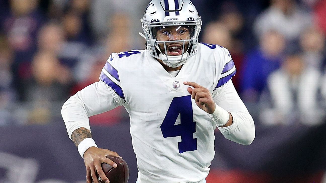 Dallas Cowboys QB Dak Prescott will be a game-time decision for SNF