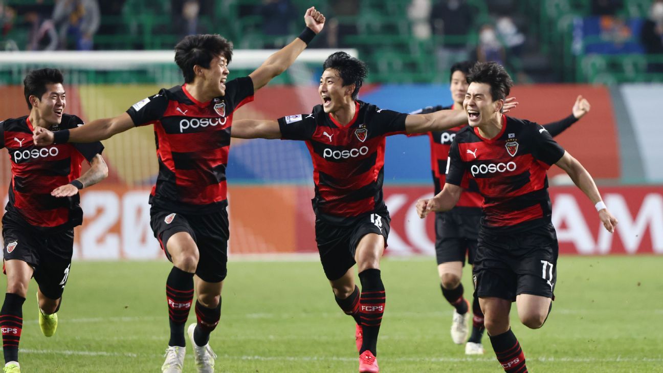 Pohang Steelers 2023 Home Kit