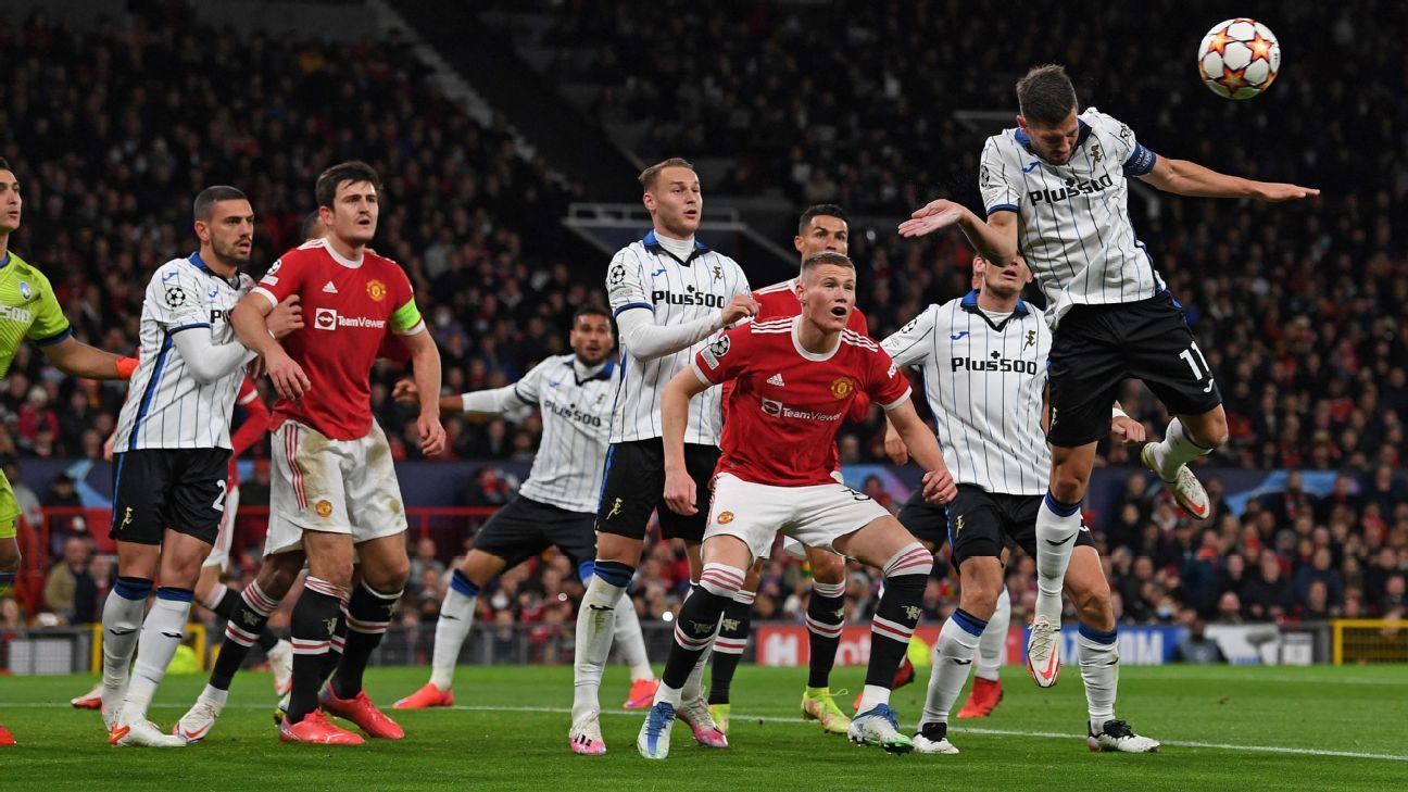 LIVE: Atalanta, Man United meet again in UCL