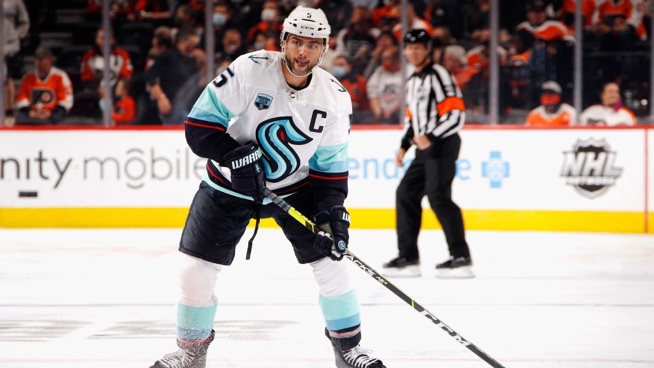 Seattle Kraken captain Mark Giordano rejoins team 10 days after