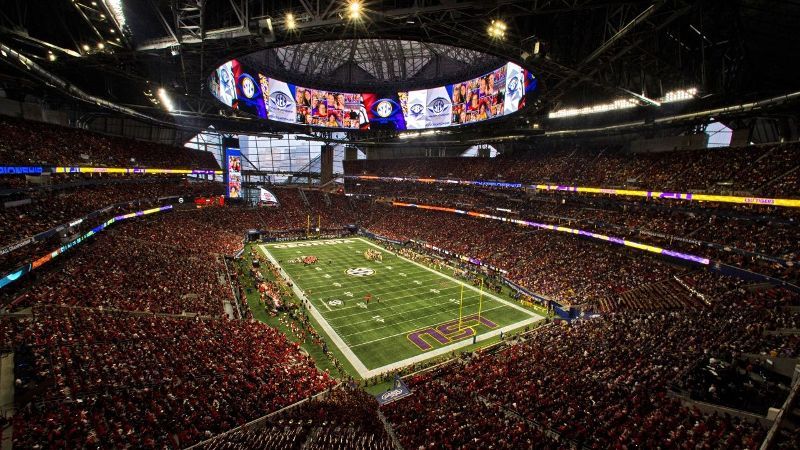 Exhibition at Mercedes-Benz Stadium hosted the largest post-pandemic soccer  crowd