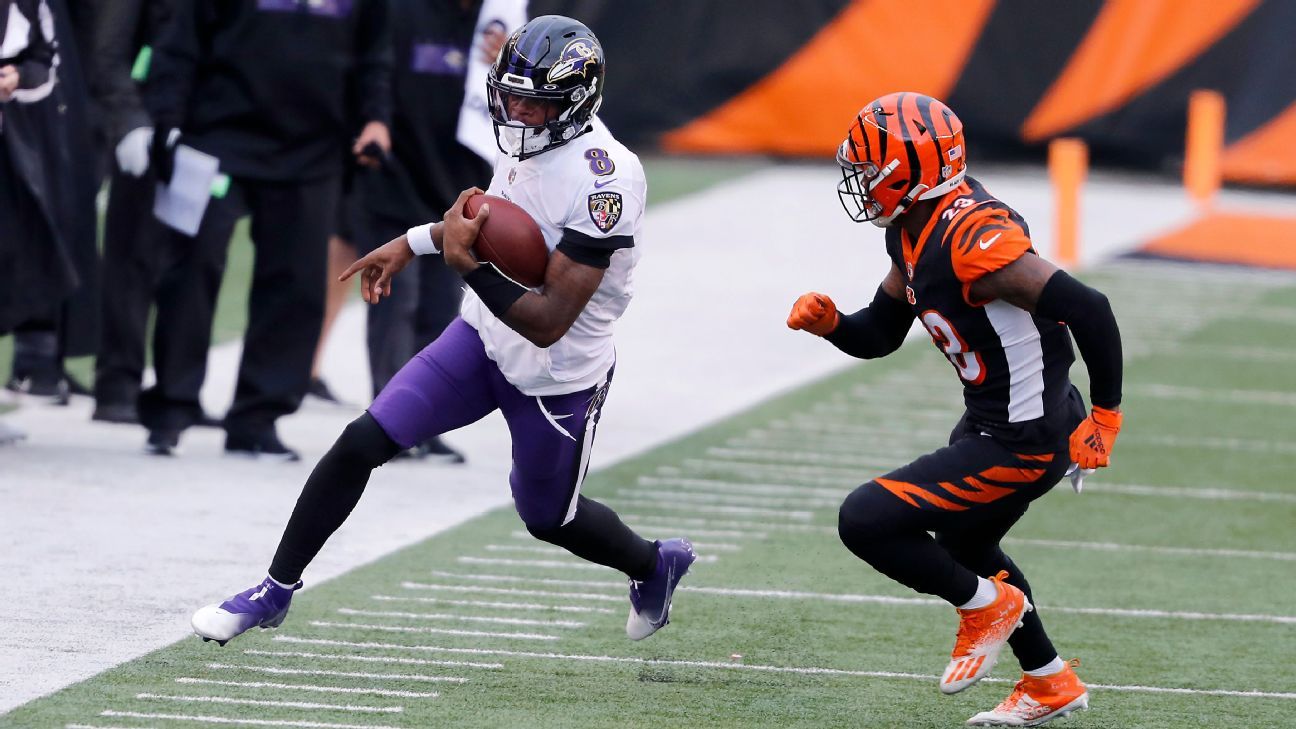 Week 7 NFL game picks: Ravens top Bengals for sixth straight win