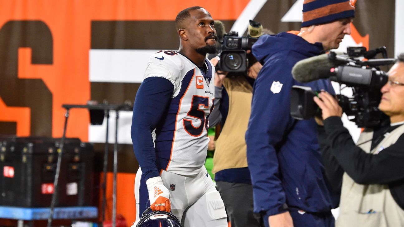 Denver Broncos LB Von Miller Hints at a Surprising Change to