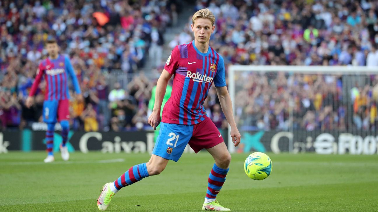 Transfer Talk: Bayern Munich, Manchester City interested in Barcelona's Frenkie ..