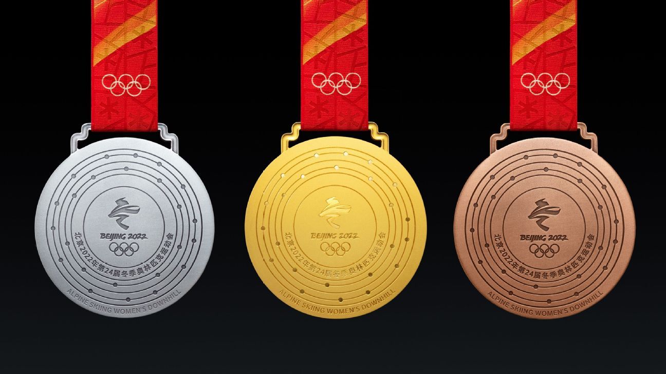 2022 Winter Olympic and Paralympic Games unveil medal designs