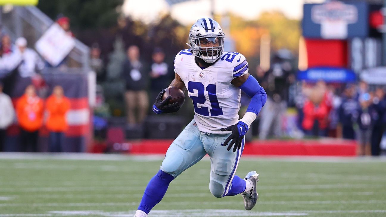 Dallas Cowboys RB Ezekiel Elliott says MRI shows knee 'healing up'