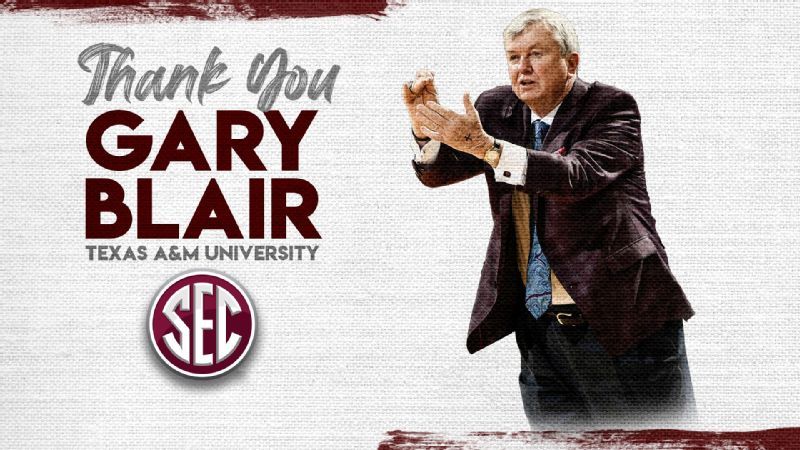 Gary Blair announces 2021-22 will be final season